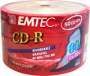 CD-R PACK C/ 50 UN. 52X 700MB 80MIN EMTEC 1ª.LINHA C/ LOGO